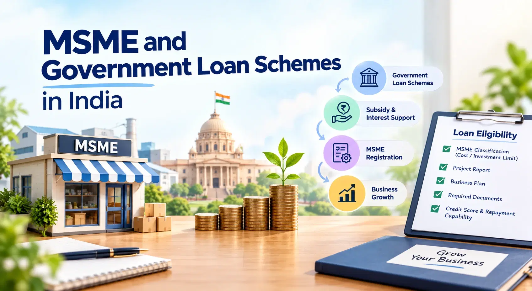 MSME and Government Loan Schemes in India: A Business Owner's Guide